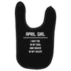 April Girl Baby Bibs