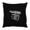 this is how i remember my night! Throw Pillow