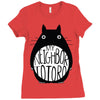 totoro Ladies Fitted T-Shirt