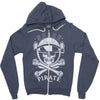 space pirate Zipper Hoodie