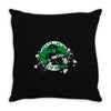 hulk's gym Throw Pillow