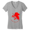 ript nerv Women's V-Neck T-Shirt