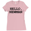 hello newman funny t shirt seinfeld vandelay tee s 3xl Ladies Fitted T-Shirt