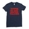 yippee ki yay mister falcon Ladies Fitted T-Shirt