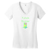 future runner Women's V-Neck T-Shirt