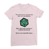 natural 1   orc Ladies Fitted T-Shirt