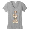 shrine of the silver monkey Women's V-Neck T-Shirt