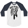 rock and roll 3/4 Sleeve Shirt