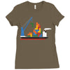 russian cargo Ladies Fitted T-Shirt