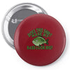 bass look big Pin-back button