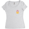 Heart Pocket Women's Triblend Scoop T-shirt