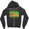 cosmic stereo Zipper Hoodie