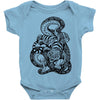 snake and tiger Baby Bodysuit