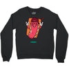 cool hotdog Crewneck Sweatshirt