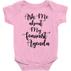 Women, love, Rights, Feminism, Feminist, Female, Funny, Woman, Girl Po Baby Bodysuit