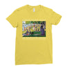 Georges Pierre Seurat A Sunday Afternoon On The island Of La Grande Ja Ladies Fitted T-Shirt