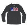 american freedom flag Long Sleeve Shirts