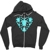 sea turtle sea life Zipper Hoodie
