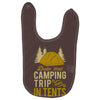 dude that camp trip in tents funny Baby Bibs