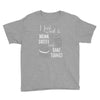 i just want to drink coffee &amp; bake things Youth Tee