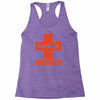 nude beach   lifeguard Racerback Tank
