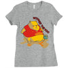 winnie le porc Ladies Fitted T-Shirt