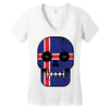 iceland till i die Women's V-Neck T-Shirt