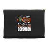 Halloween Kings Are Born In December Accessory Pouches