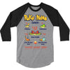 poke nom nom nom 3/4 Sleeve Shirt