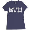 love dogs Ladies Fitted T-Shirt