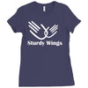 sturdy wings Ladies Fitted T-Shirt