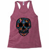 loco coco skul Racerback Tank