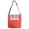 rock paper scissors Adjustable Strap Totes