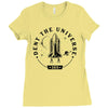 Dent The Universe Ladies Fitted T-Shirt