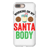 working on my santa body iPhone 8 Plus