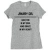 January Girl Ladies Fitted T-Shirt