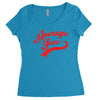 mens dodgeball average joe's joes Women's Triblend Scoop T-shirt