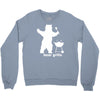 bear grills bbq funny Crewneck Sweatshirt