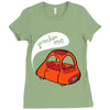 polite pete Ladies Fitted T-Shirt