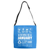 Born In January Adjustable Strap Totes