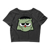 monster owls   frankenstein Crop Top