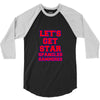 star spangled hammered 3/4 Sleeve Shirt