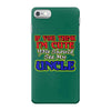 i'm cute see my uncle iPhone 7 Case