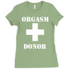orgasm donor american pie reunion stifler funny Ladies Fitted T-Shirt
