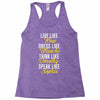 be golden Racerback Tank