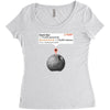 tk 421 review Women's Triblend Scoop T-shirt