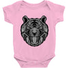 tiger zentangle Baby Onesie