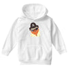 pug in a crew Youth Hoodie