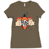 angry Ladies Fitted T-Shirt