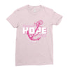 we have this hope breast cancer awareness Ladies Fitted T-Shirt